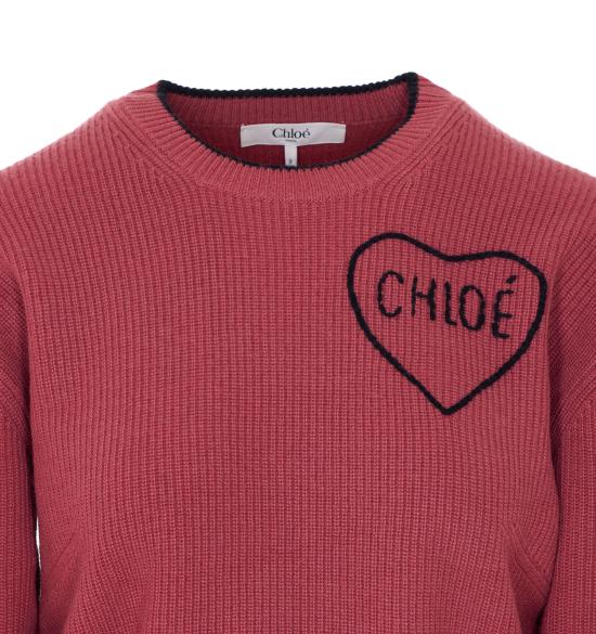 26SS 끌로에 스웨터 26SMP39710 6AN Coppery pink - CHLOE