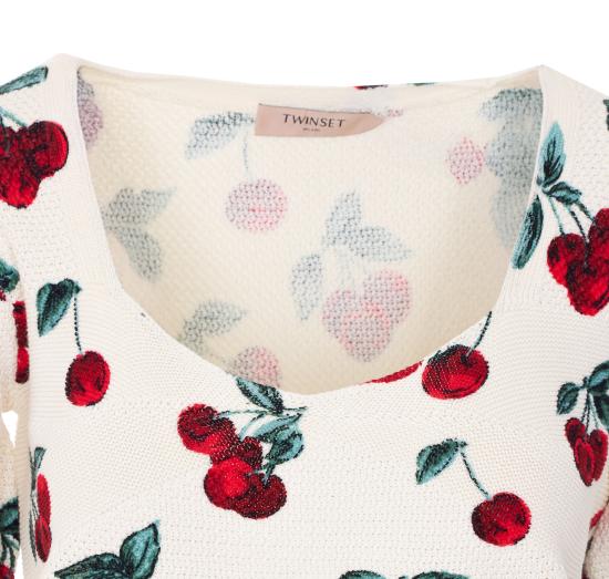 26SS 트윈셋 스웨터 261TT3243 13501 White - TWINSET