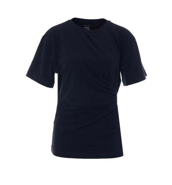 26SS 핑코 반팔 티셔츠 106455 A35DZ99 Black