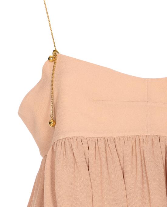 26SS 끌로에 긴팔 티셔츠 26SHT15002 6H7 Pink - CHLOE