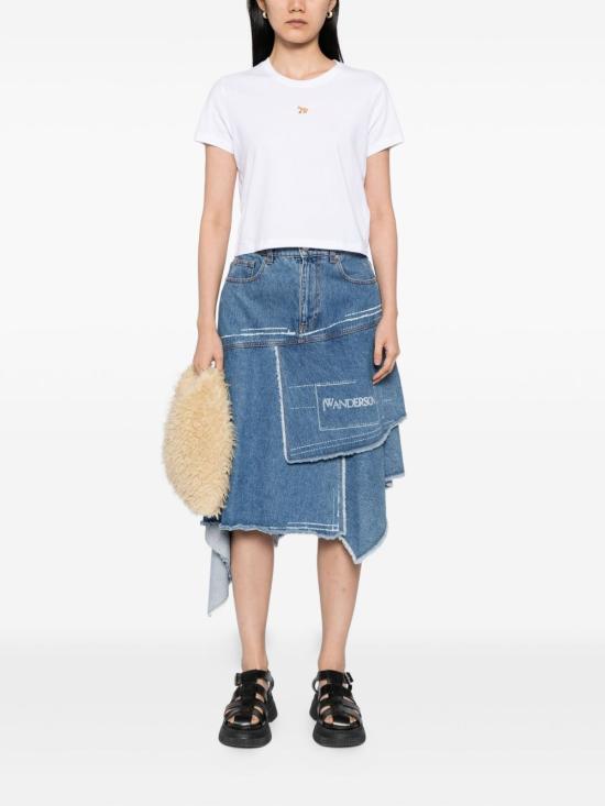 26SS 메종키츠네 베이비 폭스 베이비 티셔츠 PW00111 KJ7026P100 White - MAISON KITSUNE