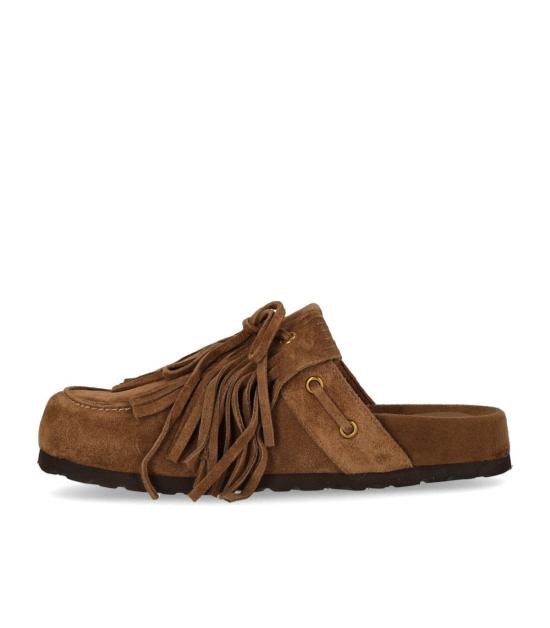 26SS 미스 올리비아 뮬/슬리퍼 IRIS F1 36 Brown - MISS OLIVIA
