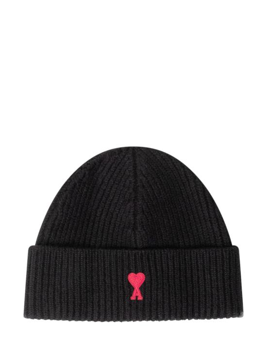 26FW 아미 비니 BFUHA11 6018 009 BLACK RED DOM