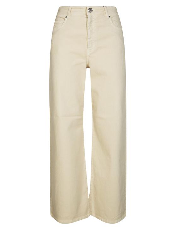 26SS 위켄드막스마라 메디나 코튼 팬츠 2615131051600 012 BIANCO