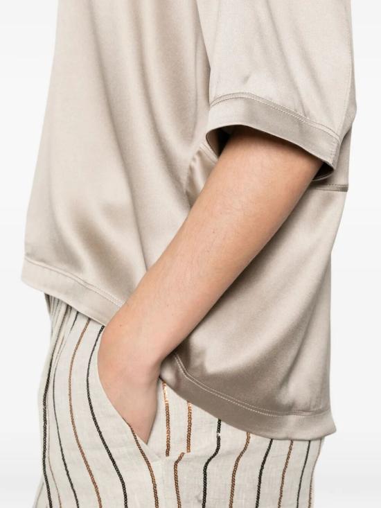 26SS 브루넬로 쿠치넬리 셔츠 M0C59DZ310 C8690 COFFEE CREAM - BRUNELLO CUCINELLI