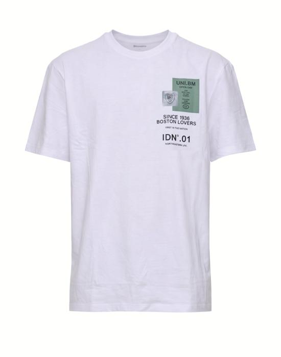 26SS 블라우어 반팔 티셔츠 26SBLUH02283 100 - BLAUER
