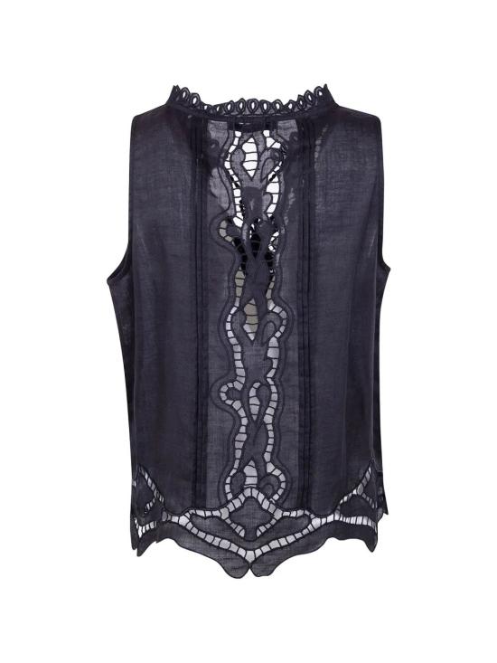 26SS 세븐티 블라우스 TO0198 50 300055 999 BLACK - SEVENTY