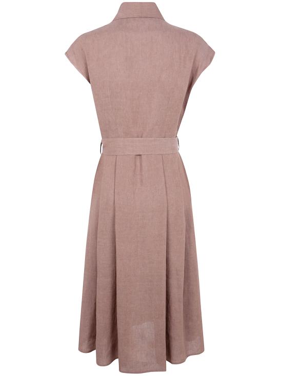 26SS 안토넬리 피렌체 미디 원피스 Q6603 528 222 BROWN - ANTONELLI FIRENZE