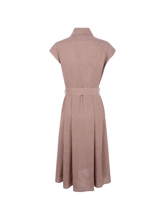 26SS 안토넬리 피렌체 미디 원피스 Q6603 528 222 BROWN - ANTONELLI FIRENZE