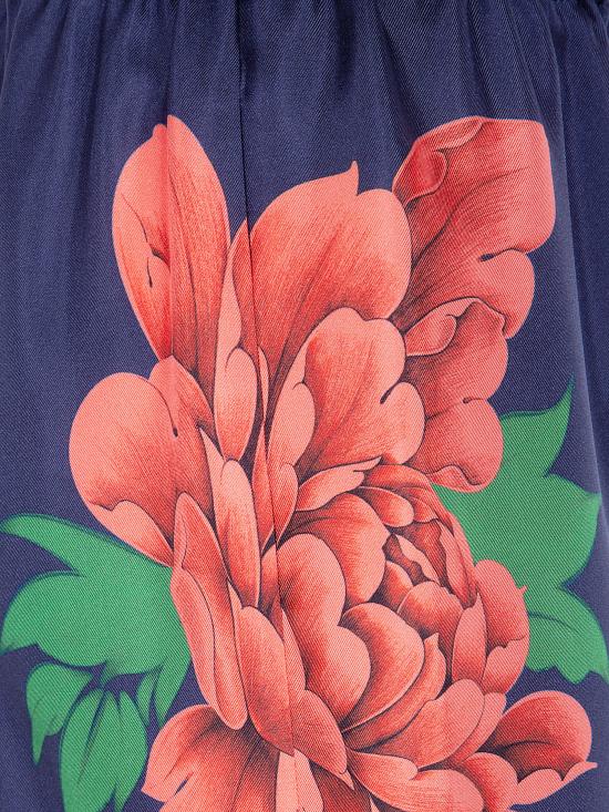 26SS 라 더블제이 스트레이트 팬츠 TRO0026 SIL001QPE02 BU03 QUEEN PEONY PLAC E - LA DOUBLEJ