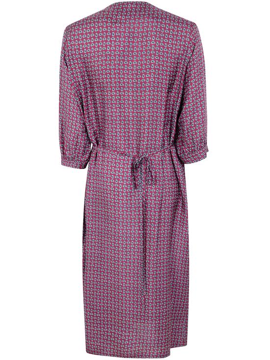 26SS 로라 우비나티 미디 원피스 E6V02TC 01 BORDEAUX - LAURA URBINATI