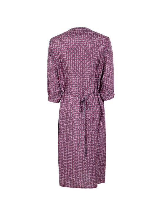 26SS 로라 우비나티 미디 원피스 E6V02TC 01 BORDEAUX - LAURA URBINATI