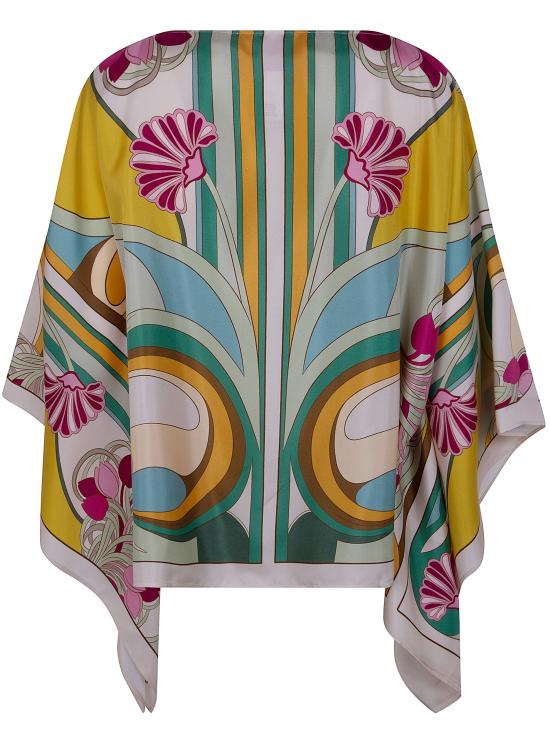 26SS 라 더블제이 블라우스 TOP0195 SIL029TUL07 GR02 TULIP PLAC E - LA DOUBLEJ