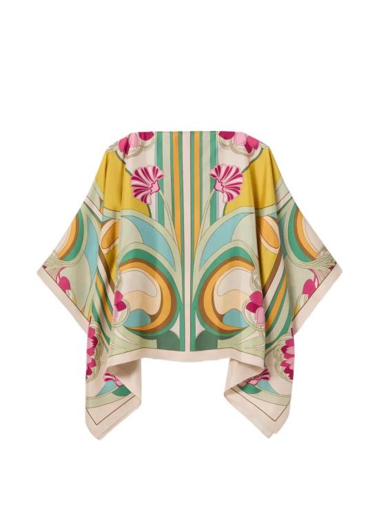 26SS 라 더블제이 블라우스 TOP0195 SIL029TUL07 GR02 TULIP PLAC E - LA DOUBLEJ