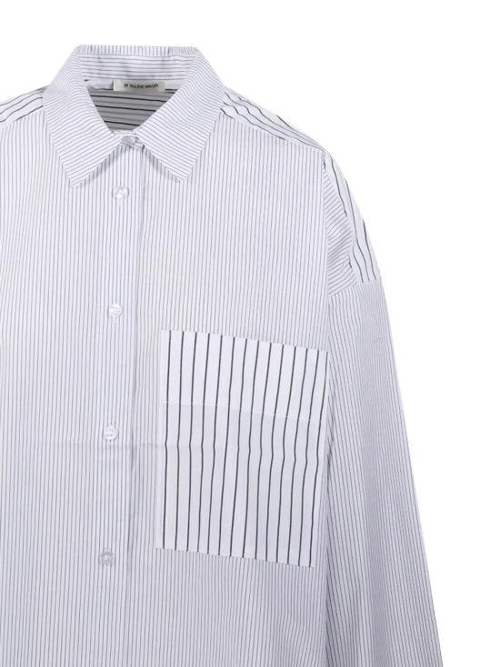 26SS 바이말렌비거 셔츠 103165 Q09 BLACK WHITE MIX - BY MALENE BIRGER