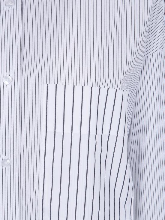 26SS 바이말렌비거 셔츠 103165 Q09 BLACK WHITE MIX - BY MALENE BIRGER