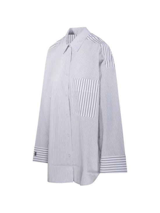 26SS 바이말렌비거 셔츠 103165 Q09 BLACK WHITE MIX - BY MALENE BIRGER