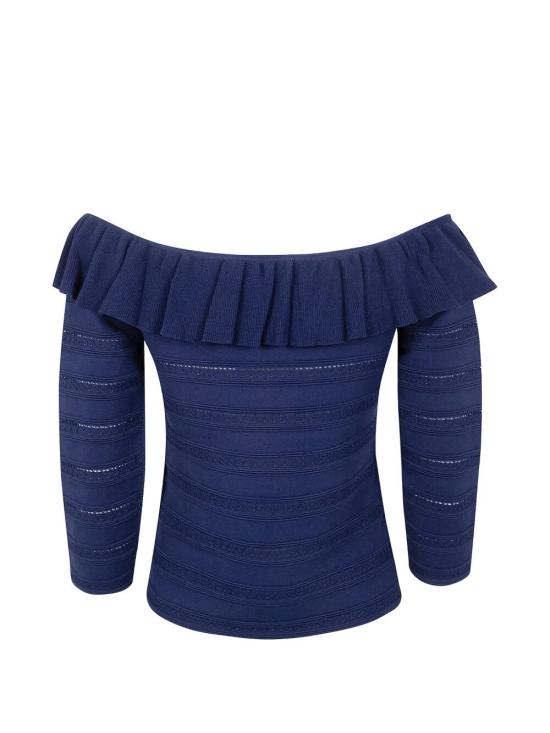 26SS 블루걸 스웨터 RA6051MA89R 93713 DARK NIGHT - BLUGIRL