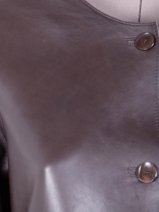 26SS 더 재키 레더스 가죽 자켓 DOM REV 06 DARK BROWN - THE JACKIE LEATHERS