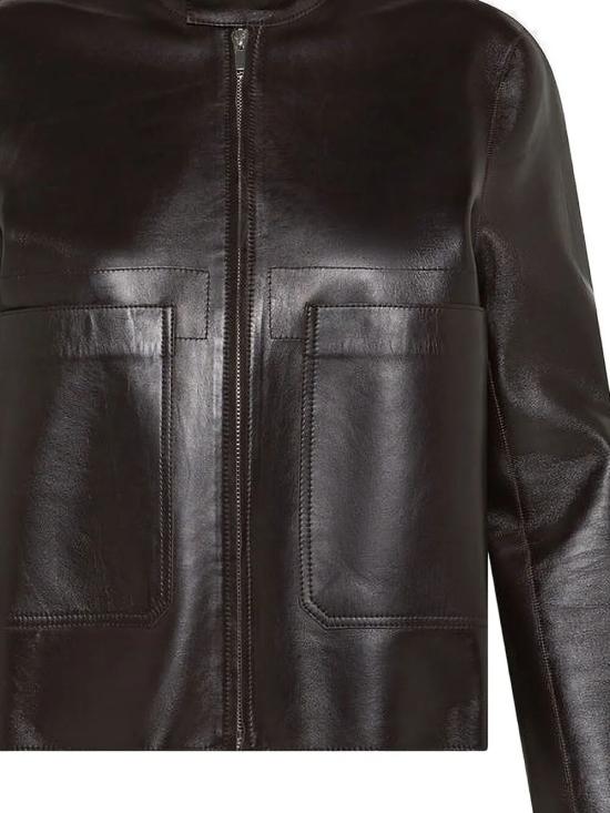 26SS 세븐티 가죽 자켓 CS1772 380100 253 MUD - SEVENTY