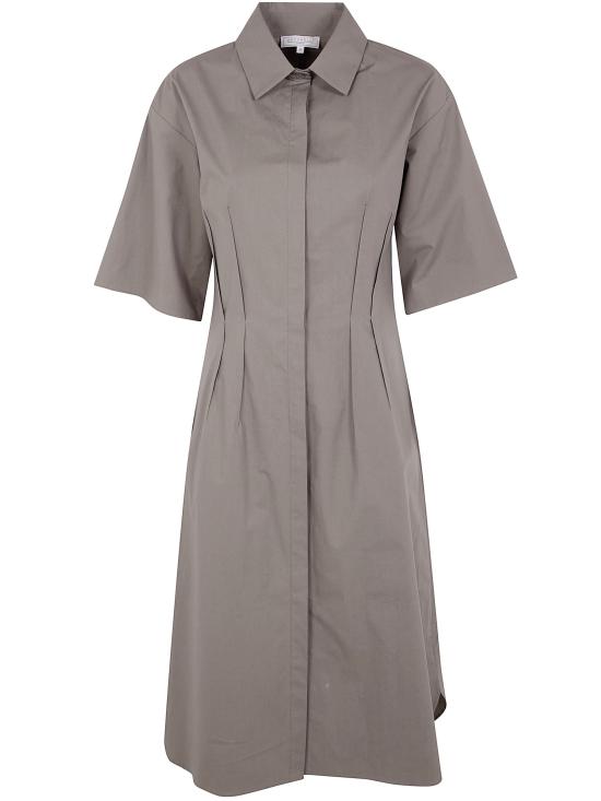 26SS 안토넬리 피렌체 미디 원피스 Q6591L 135B 325 GREEN