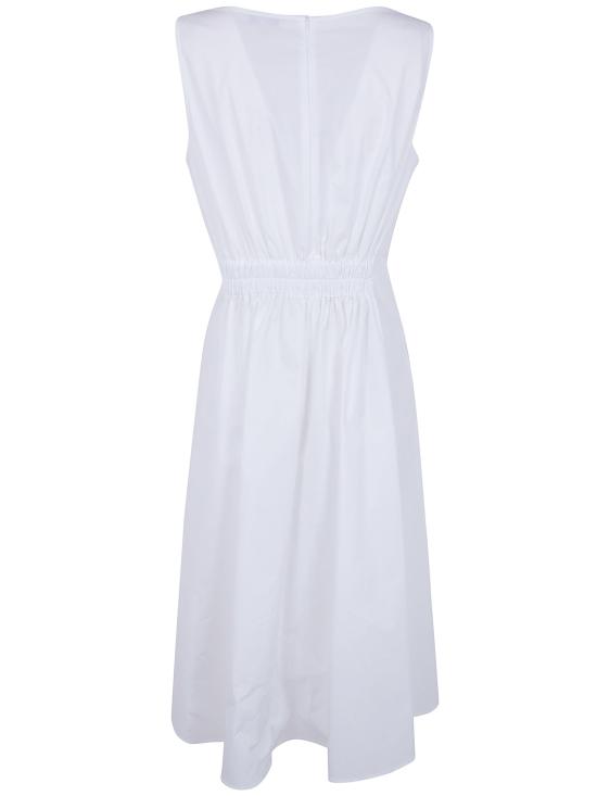 26SS 안토넬리 피렌체 미디 원피스 Q6792Q 135B 020 WHITE - ANTONELLI FIRENZE