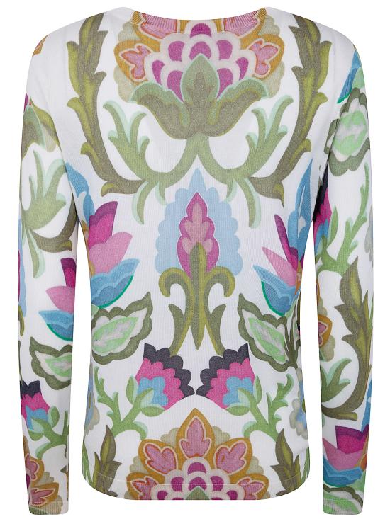 26SS 인베드위드유 스웨터 YB04 470 GREEN PRINT - IN BED WITH YOU