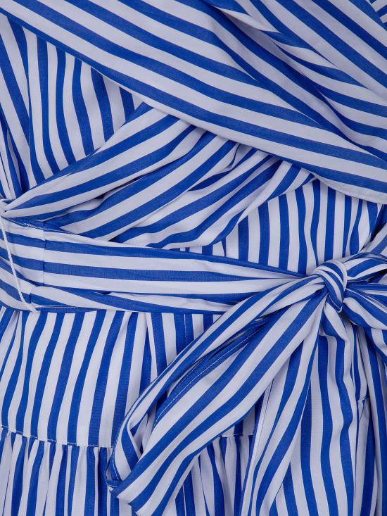 26SS 랄프 로렌 미디 원피스 200P13459001 BLUE WHITE - RALPH LAUREN