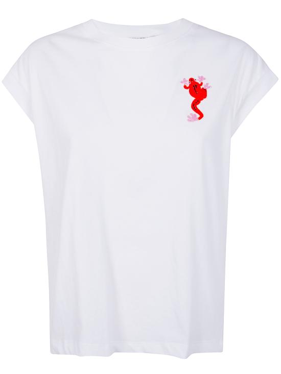 26SS 에쌍씨엘 반팔 티셔츠 JUNGALA OW01 OFF WHITW