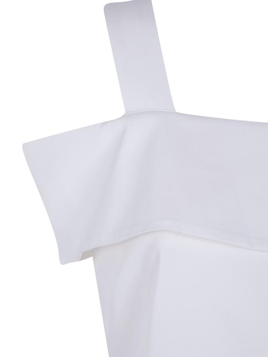 26SS 블루걸 미디 원피스 RA6154T544A 11111 OPTICAL WHITE - BLUGIRL