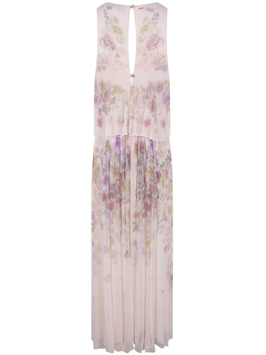 26SS 트윈셋 미디 원피스 261TT2560 13588 WILDFLOWERS PASTEL COLOR PRINT - TWINSET