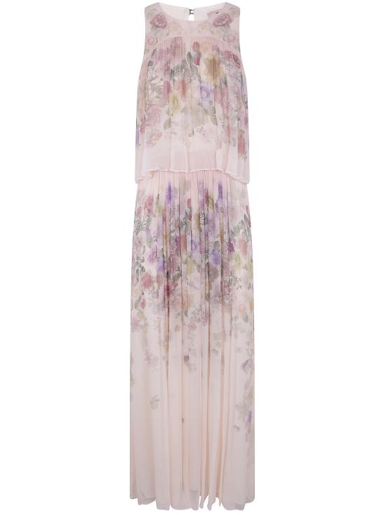 26SS 트윈셋 미디 원피스 261TT2560 13588 WILDFLOWERS PASTEL COLOR PRINT