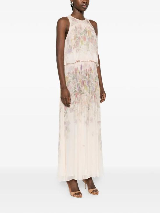 26SS 트윈셋 미디 원피스 261TT2560 13588 WILDFLOWERS PASTEL COLOR PRINT - TWINSET