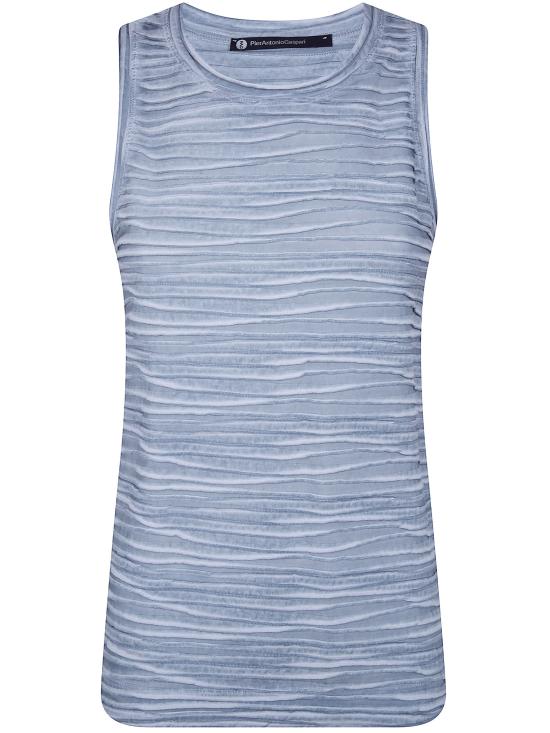 26SS 피에란토뇨가스파리 민소매 티셔츠 1T6780 PV782 CLOUD