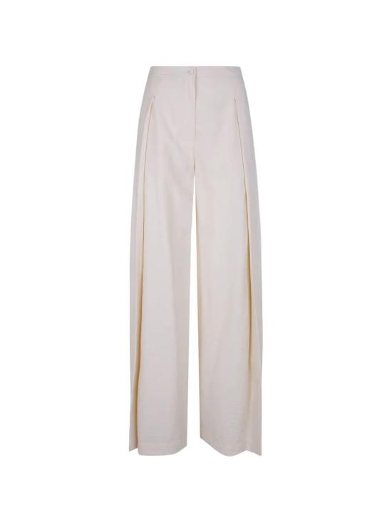 26SS 엠포리오 아르마니 스트레이트 팬츠 EW003312 AF20492 U1058 VANILLE - EMPORIO ARMANI