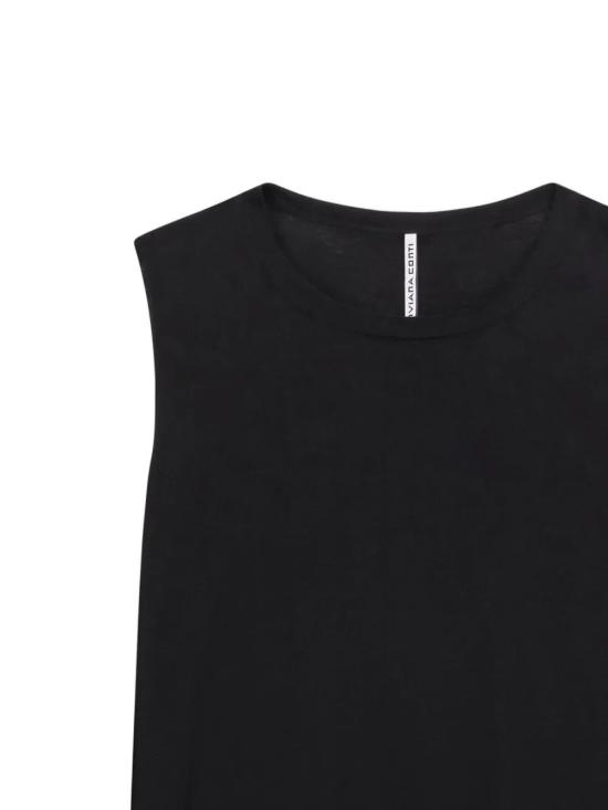 26SS 리비아나 콘티 민소매 티셔츠 L6SD05 Y690 BLACK - LIVIANA CONTI