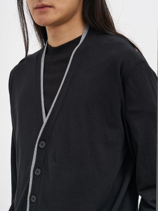 26SS 파올로페코라 스웨터 NA008F1009000 Black - PAOLO PECORA