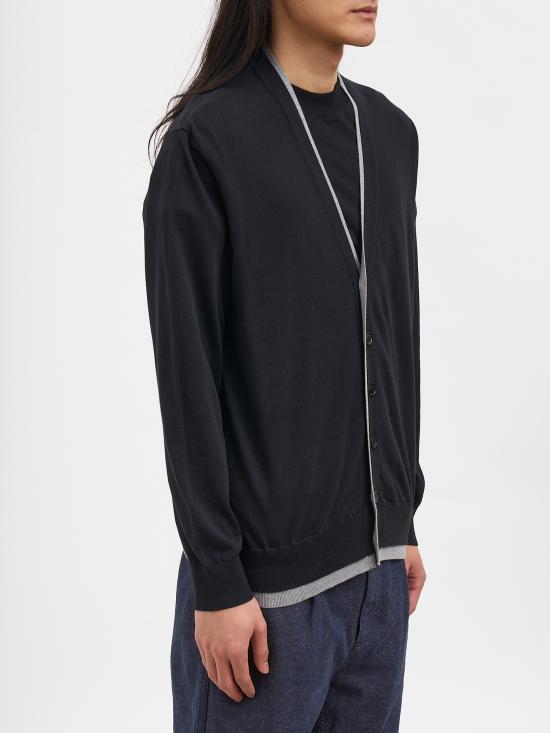 26SS 파올로페코라 스웨터 NA008F1009000 Black - PAOLO PECORA