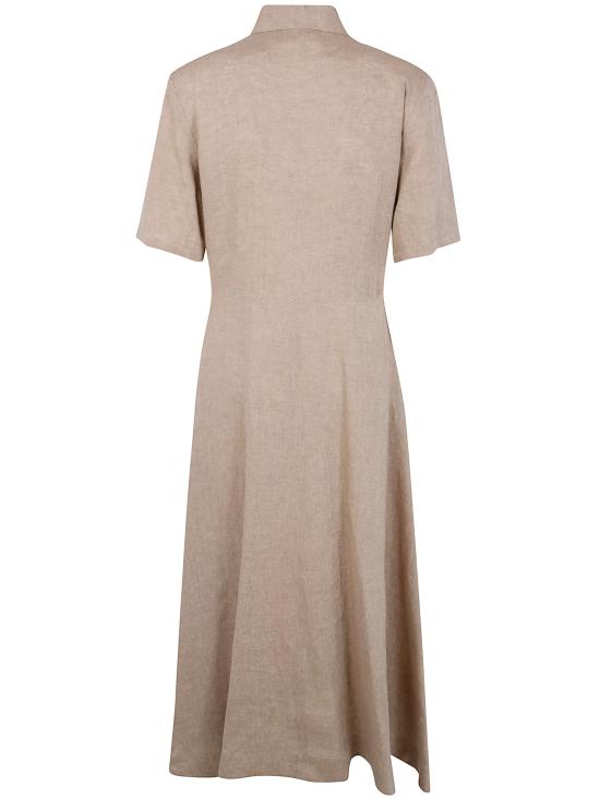 26SS 안토넬리 피렌체 미디 원피스 Q6890Q 528 234 DARK BEIGE - ANTONELLI FIRENZE