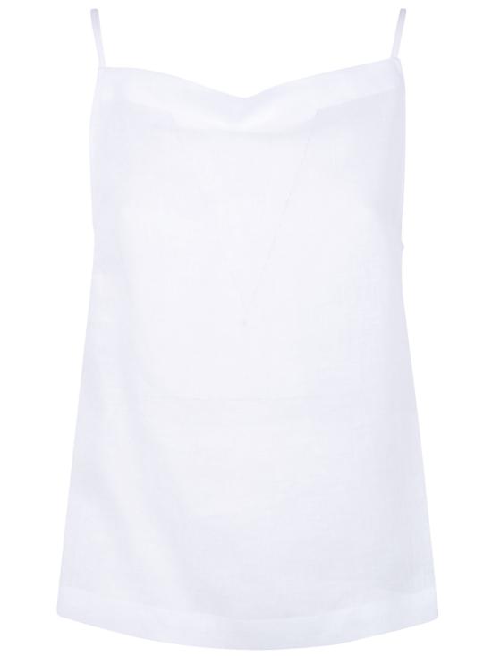 26SS 리비아나 콘티 민소매 티셔츠 L6SL02 A010 WHITE