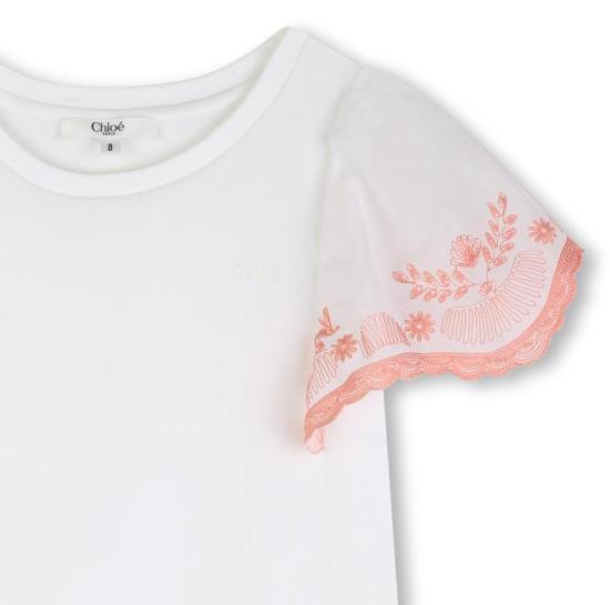 26SS [키즈] 끌로에 블라우스 C21238 117 Beige - CHLOE
