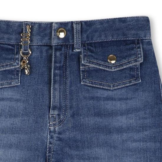 26SS [키즈] 끌로에 쇼츠/버뮤다 C20850 Z13 Blue - CHLOE