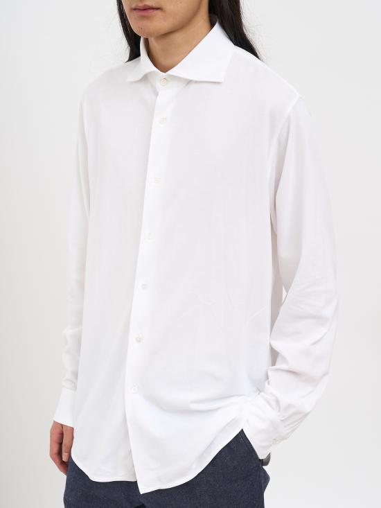 26SS 파올로페코라 긴팔 셔츠 NG01240961101 White - PAOLO PECORA