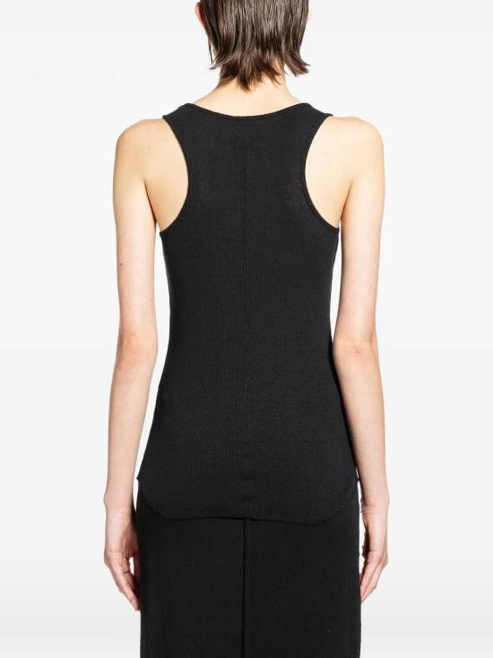 26SS 톰크롬 민소매 티셔츠 WTS608 BLACK - THOM KROM