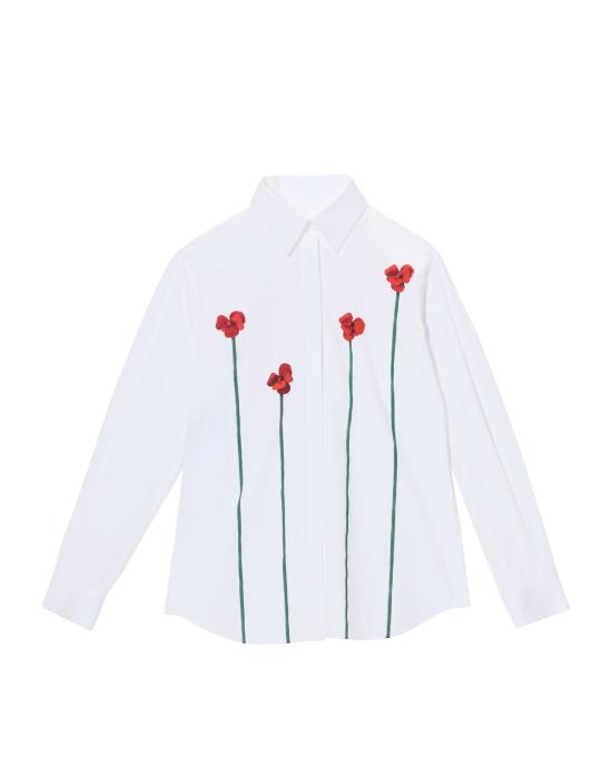 26SS 모스키노 셔츠 0221 0431 1001 BIANCO MULTI