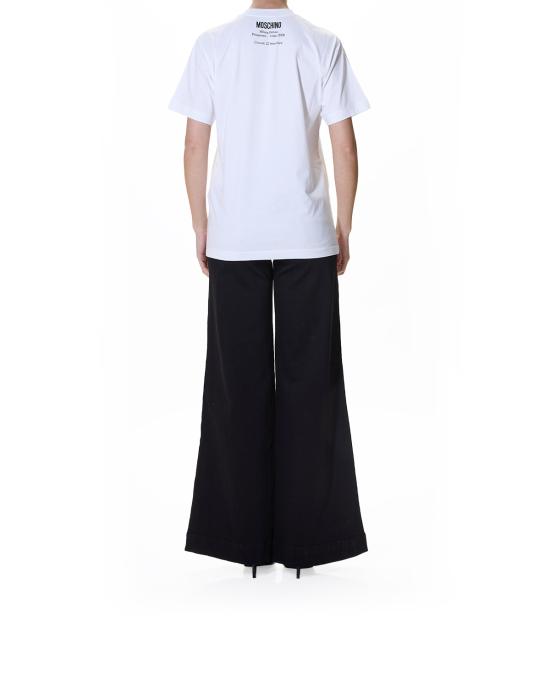 26SS 모스키노 반팔 티셔츠 0708 0441 1001 BIANCO - MOSCHINO