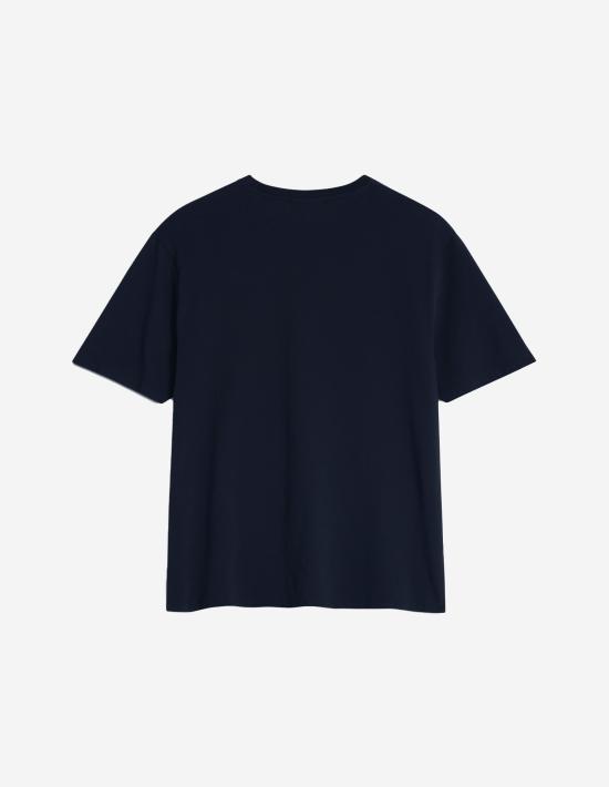 26SS 메종키츠네 반팔 티셔츠 PM00107KJ7026 0413 CLASSIC NAVY - MAISON KITSUNE