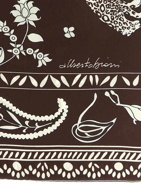 26SS 알베르토비아니 머플러/스카프 FD002SE320060 Brown - ALBERTO BIANI