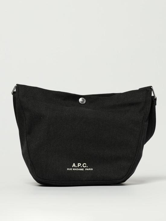 26SS 아페쎄 저널 로고 스몰 숄더백 PSAJZM67010LZZ BLACK DOM