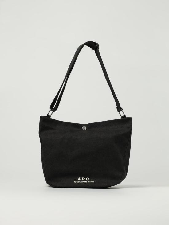 26SS 아페쎄 저널 로고 숄더백 PSAJZM61939LZZ BLACK DOM